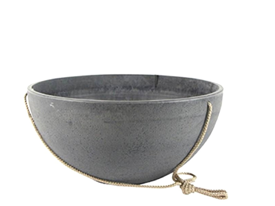 Hanging planter nova concrete grey