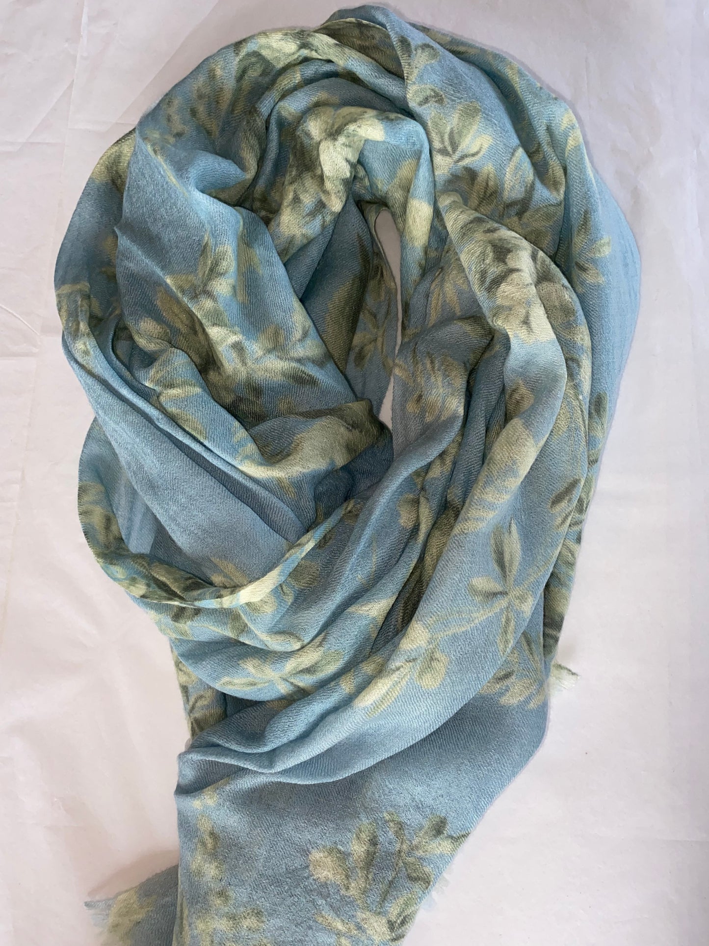Namaskar Scarf - Pale Blue