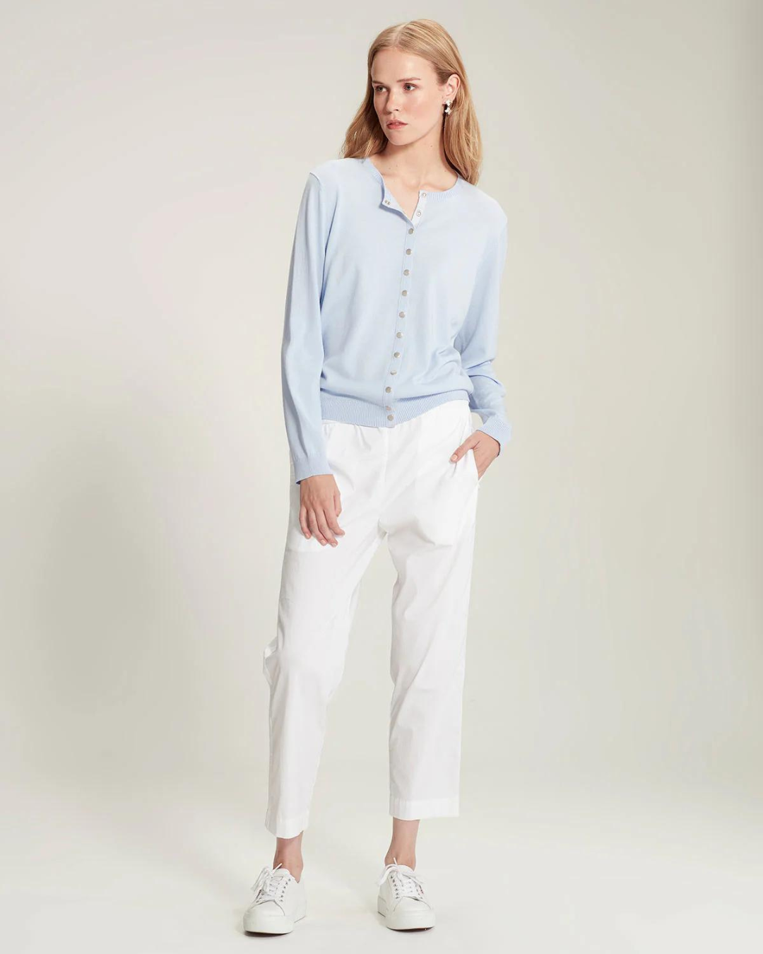 Sills Jana Dome Cardi - Nordic Blue