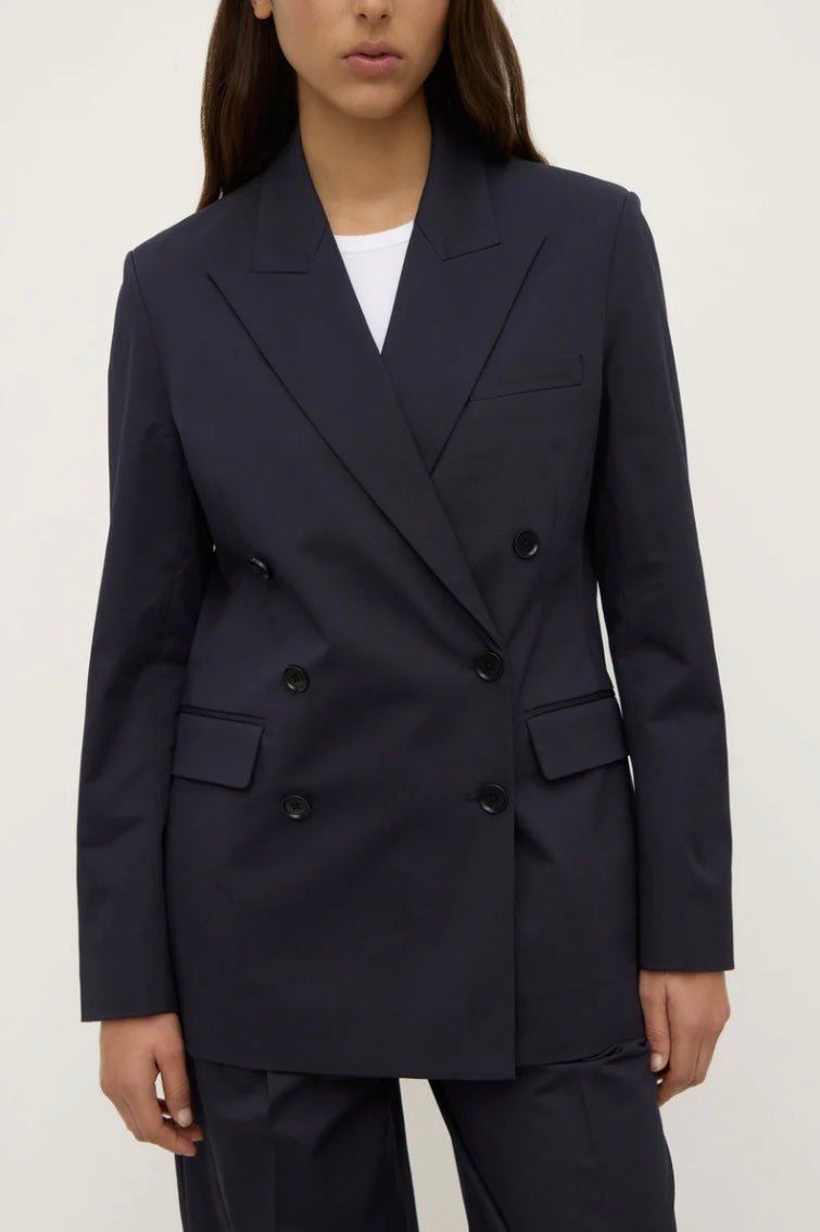 Assembly Label Ellen Double Breasted Blazer - Navy