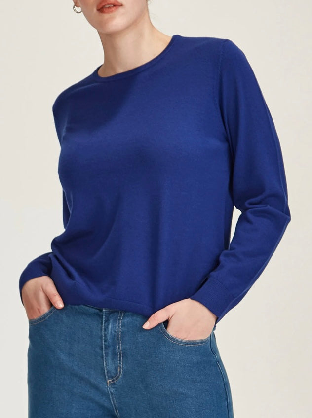 Sills Isabel Merino Sweater - Lawn green