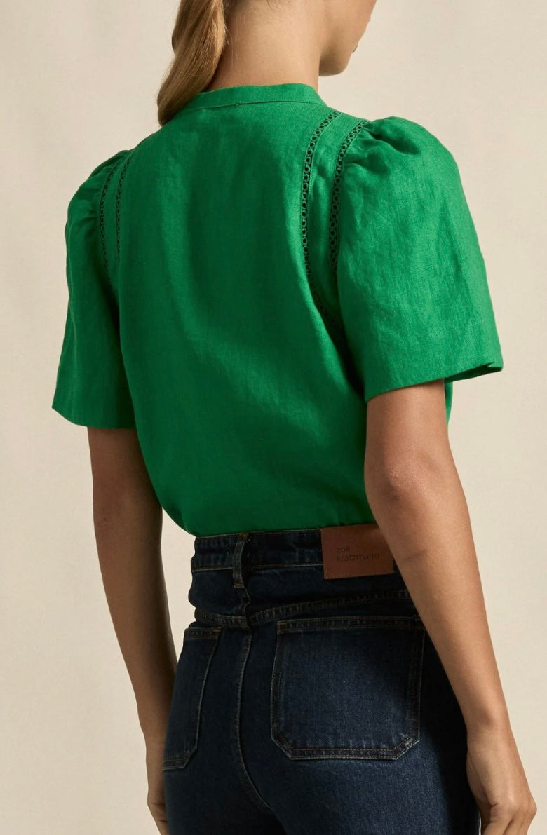 Zoe Kratzmann Recollect Top - Parrot