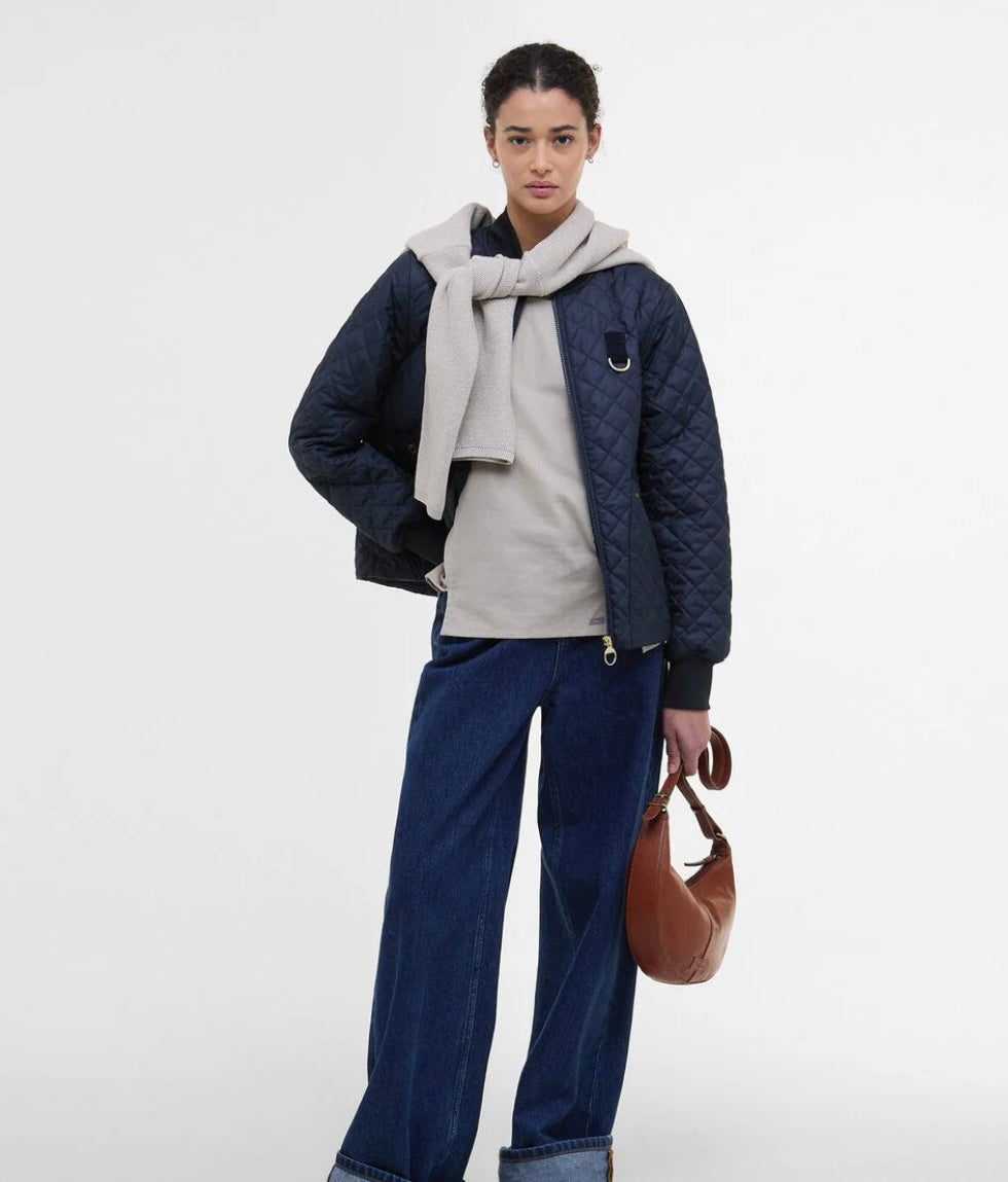 Barbour Reyna Quilt Jacket - Navy