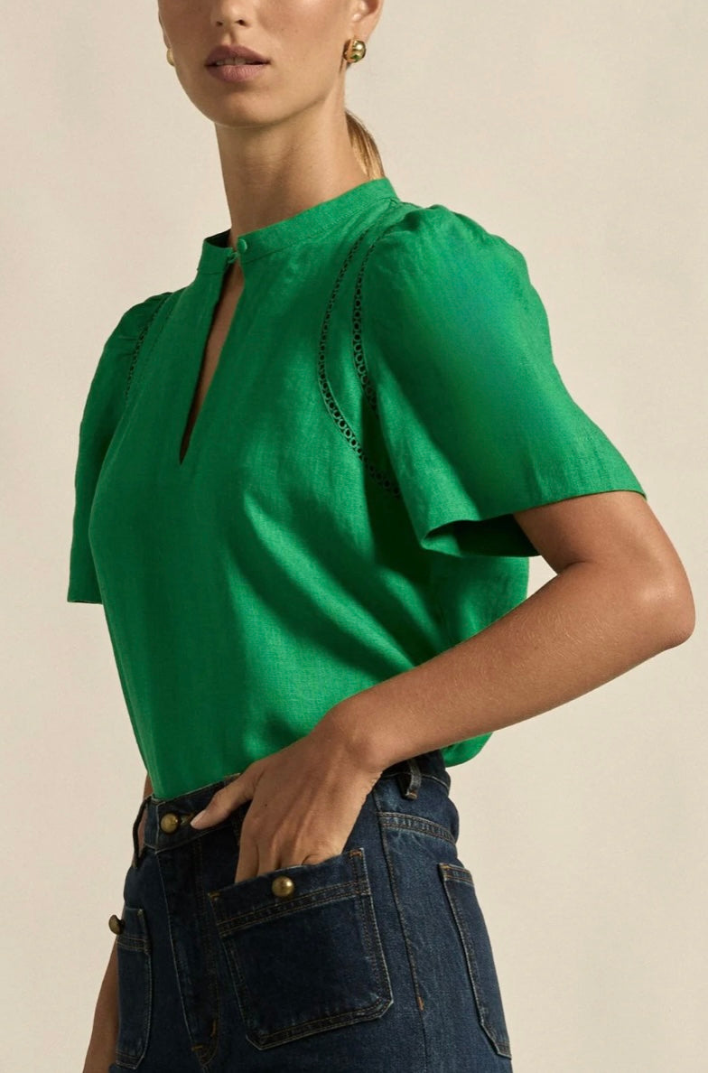 Zoe Kratzmann Recollect Top - Parrot