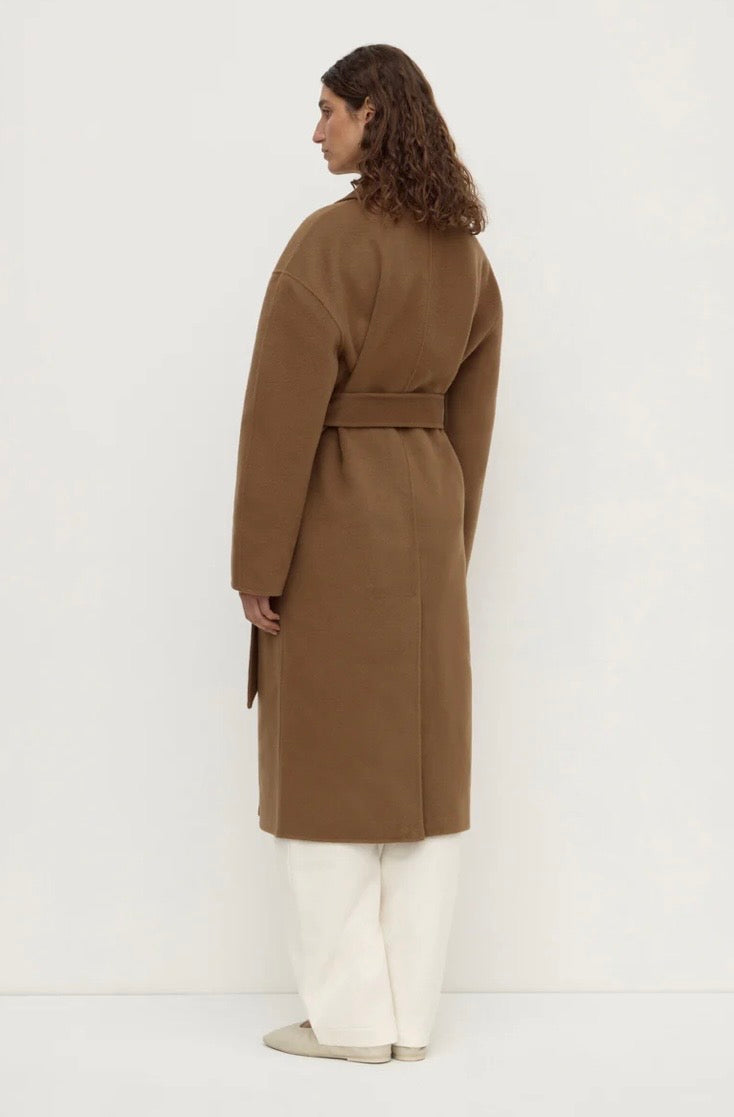 Assembly Label Ivy Wool Coat - Oak