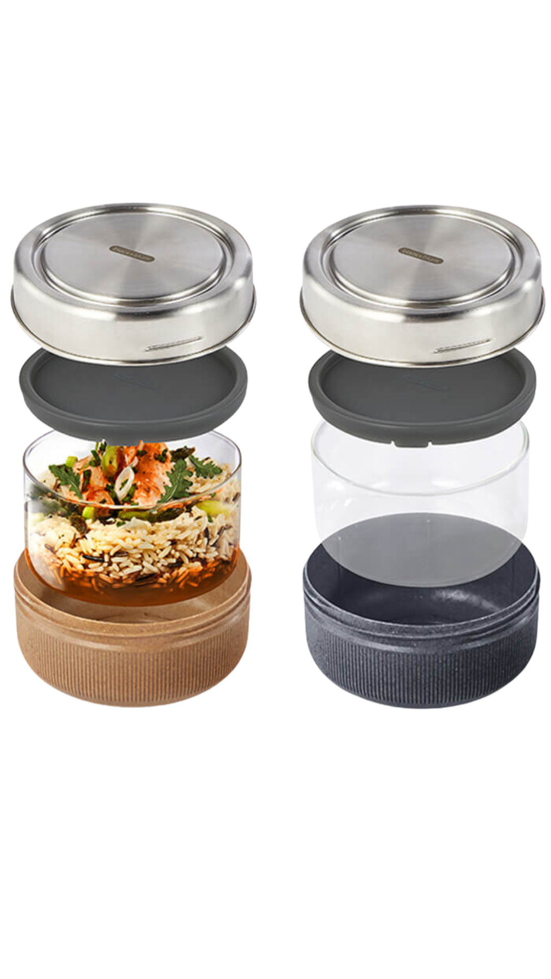 Black + Blum Glass Lunch Bowl & Case