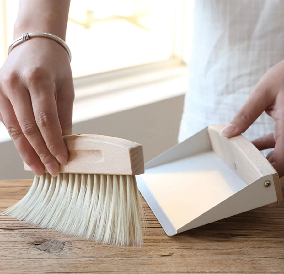 Table Dust Pan & Brush