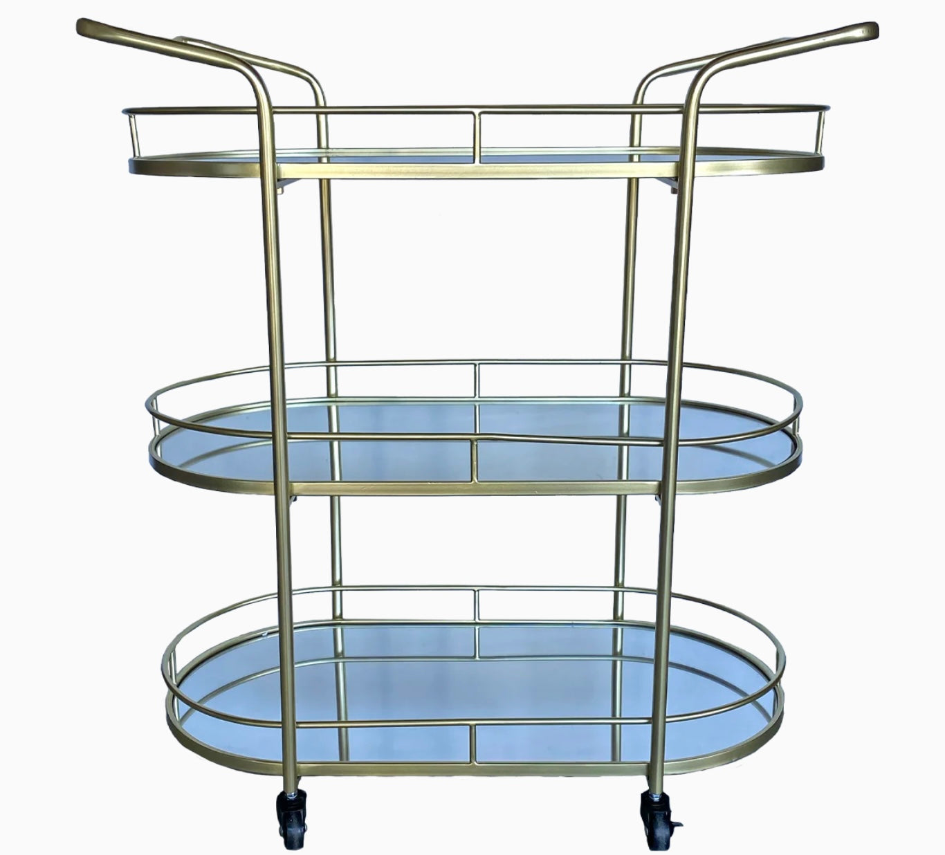 Ava Bar Trolley Gold