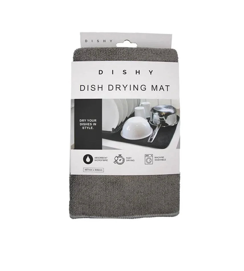 Dishy Microfibre Dish Drying Mat