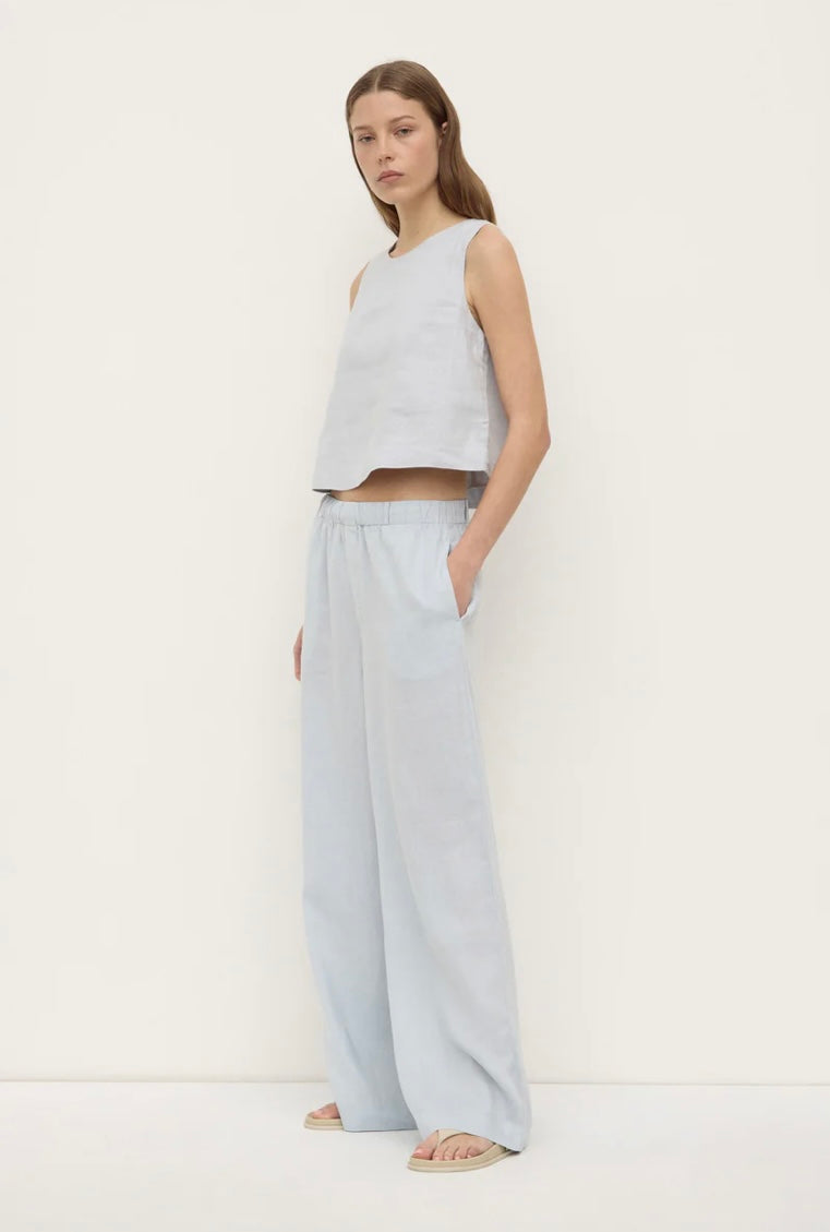 Assembly Label Estelle Linen Top