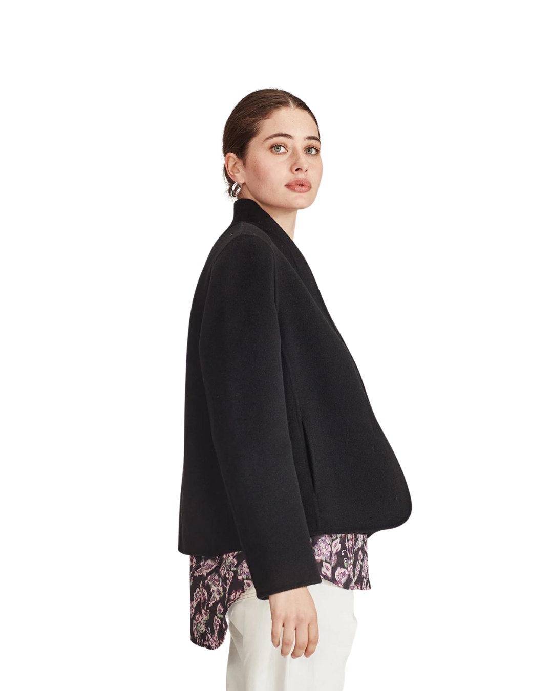 Sills Ingrid Cashmere Blend Jacket - Black