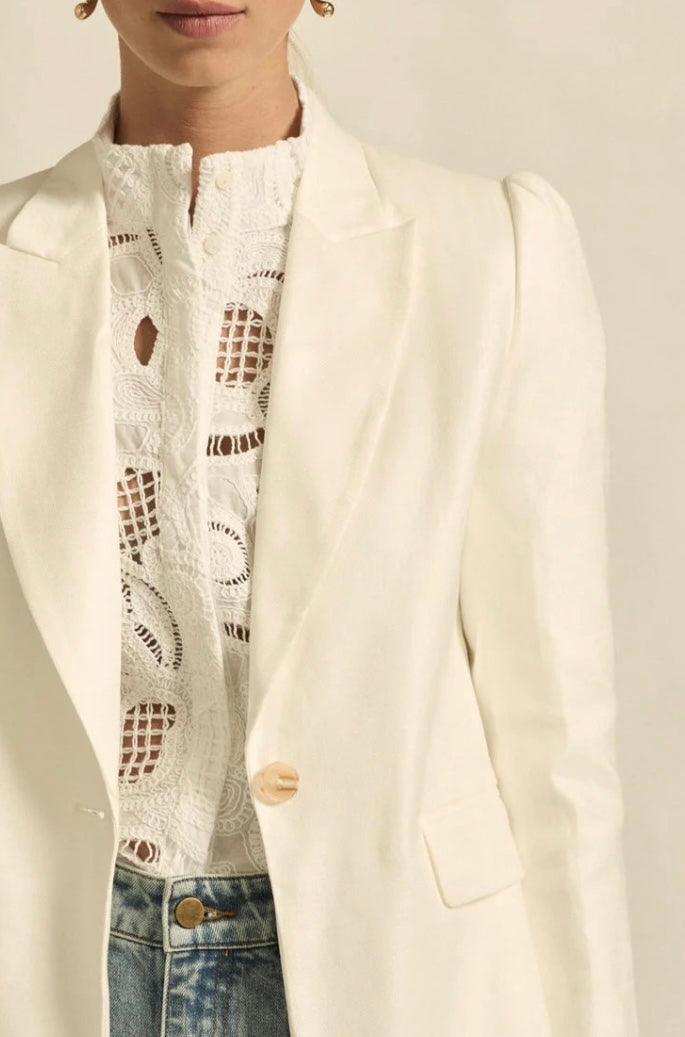 Zoe Kratzmann Wield Jacket - Alabaster