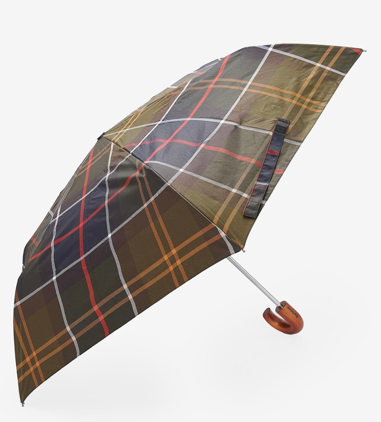 Barbour Tartan Mini Umbrella