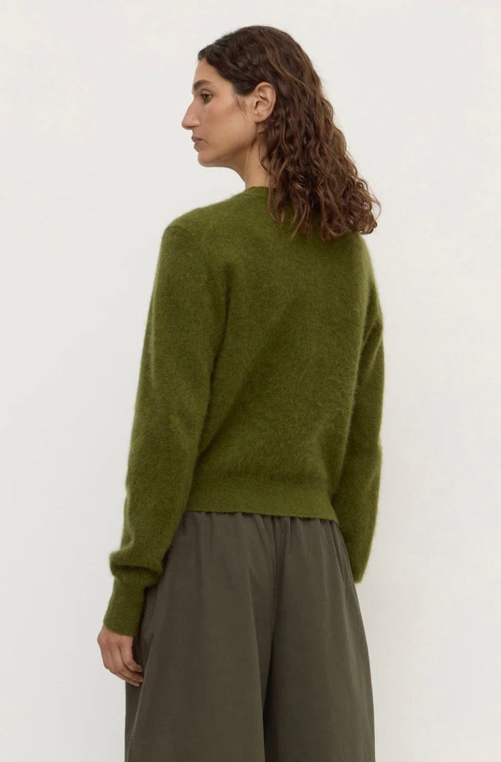 Assembly Label Carina Merino Cardigan - Grove