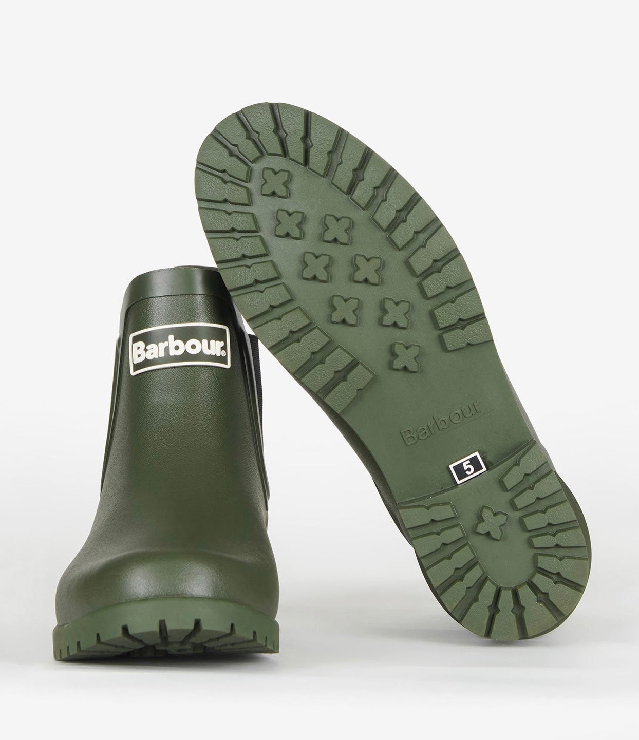 Barbour Wilton Chelsea Welly - Olive