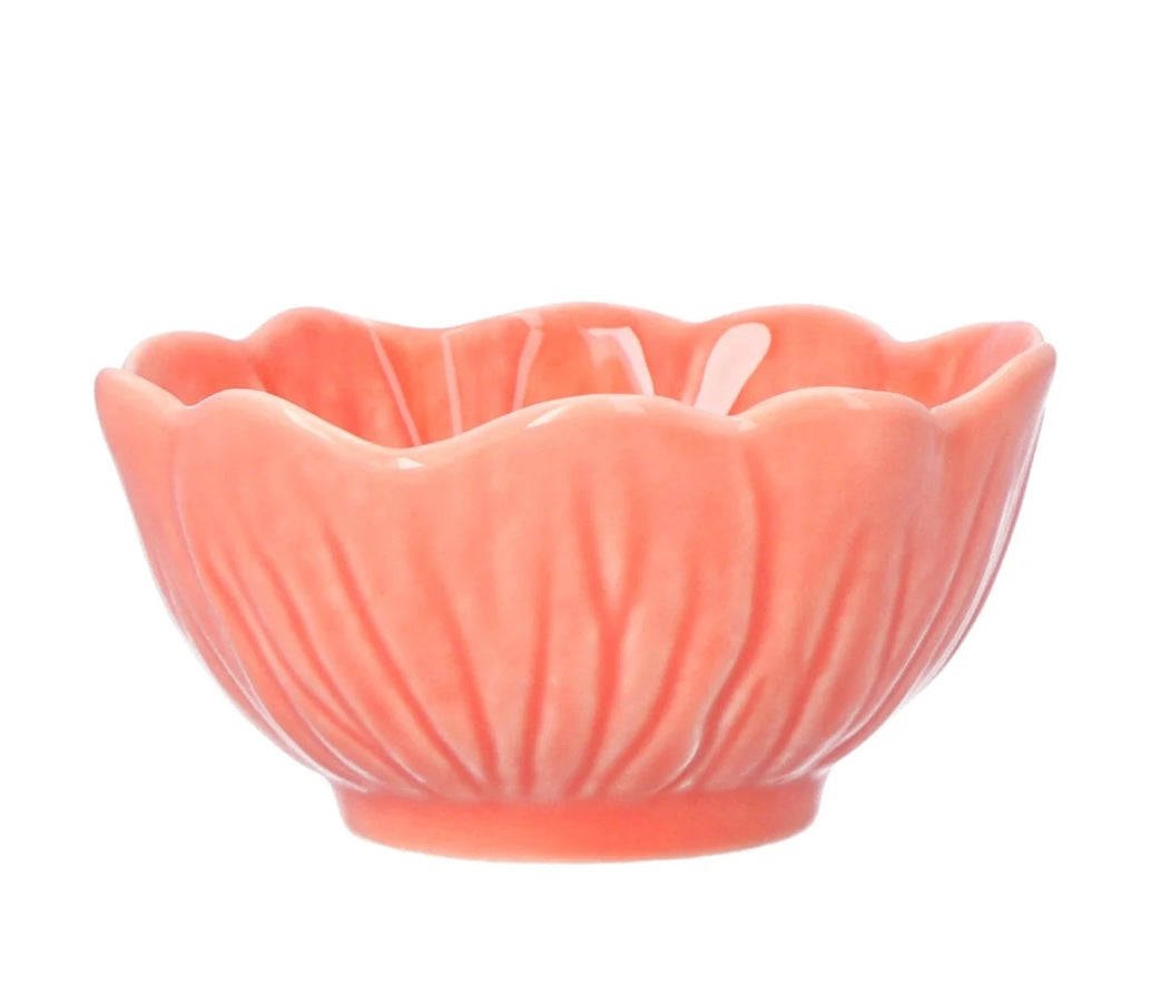 Bordallo Pinheiro - Small Flora bowl 12cm - Salmon pink