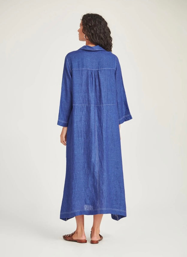Sills Sofia Linen Shirt Dress