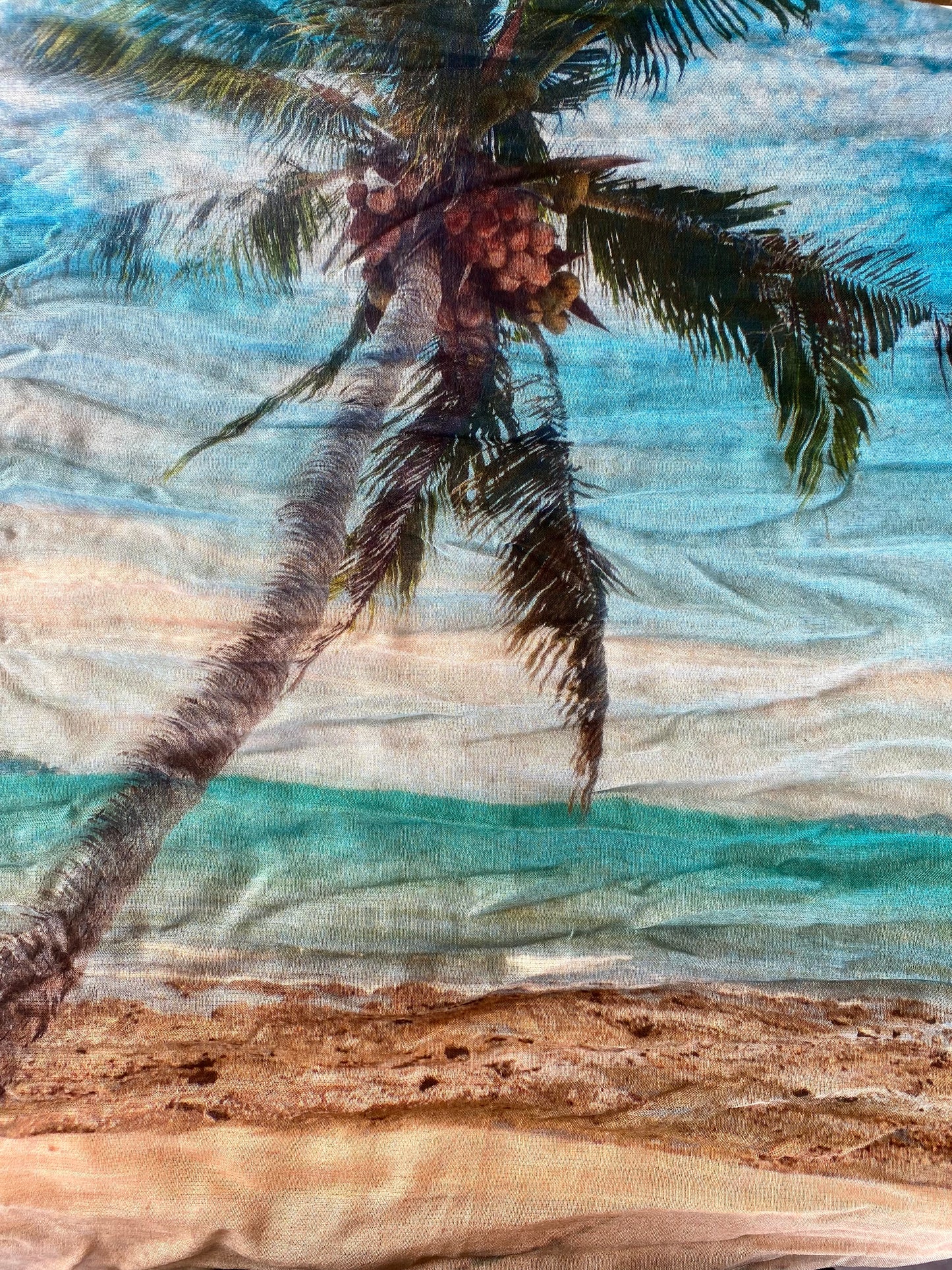 Namaskar Scarf - Beach Print
