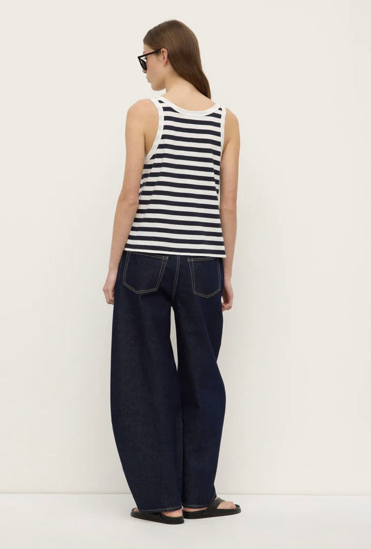 Assembly Label Adria Stripe Jersey Tank