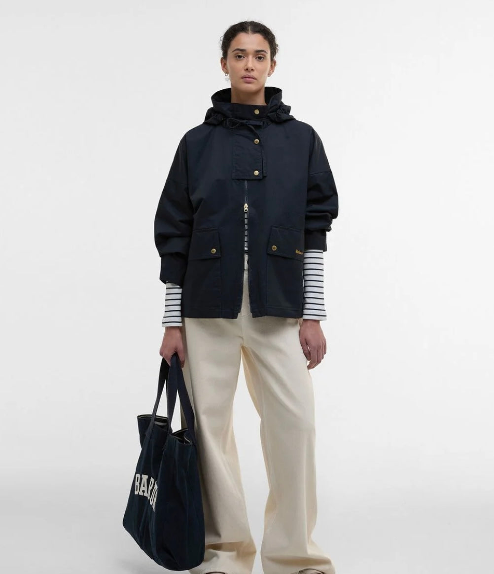 Barbour Cecile Showerproof Jacket - Navy