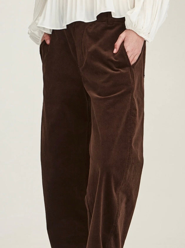 Sills Corbin Barrel Pant - Cocoa