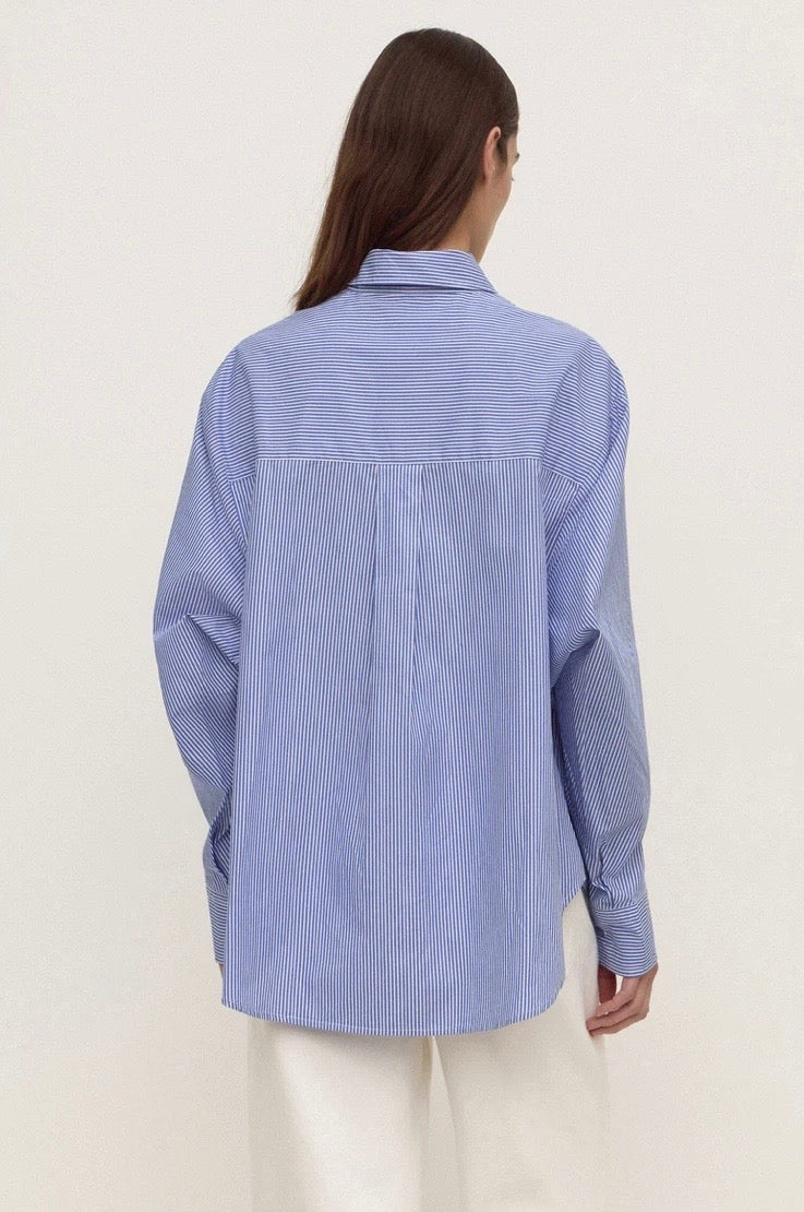 Assembly Label Ava Stripe Poplin Shirt