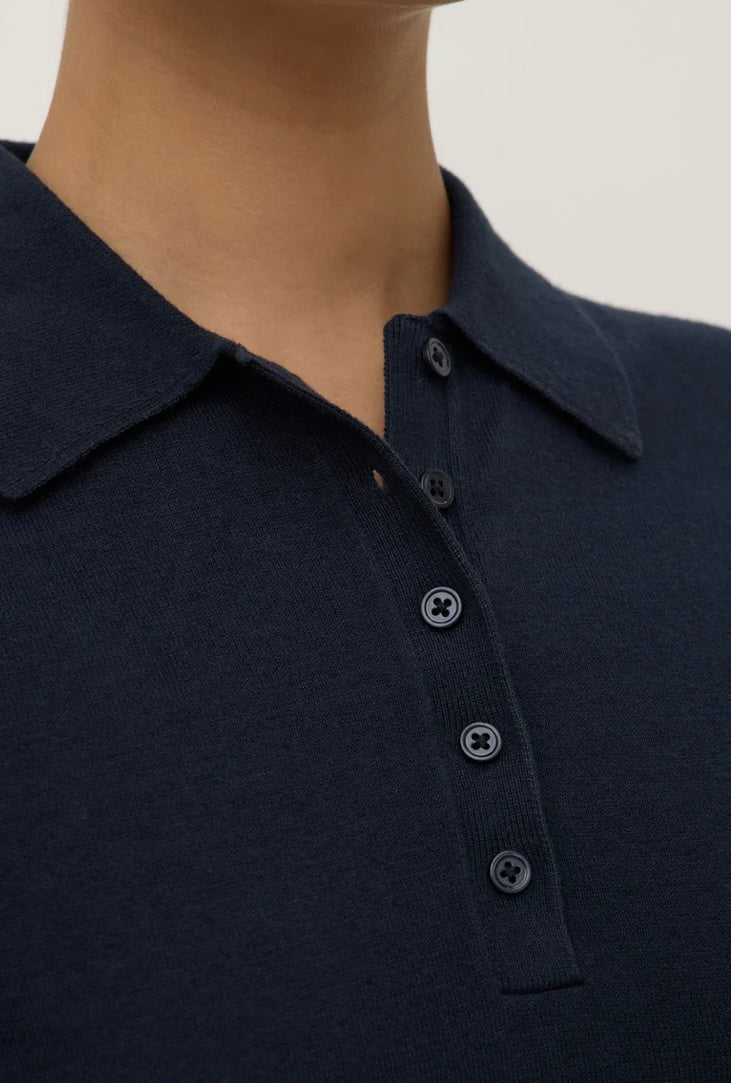 Assembly Label Sloane Cotton Cashmere Polo