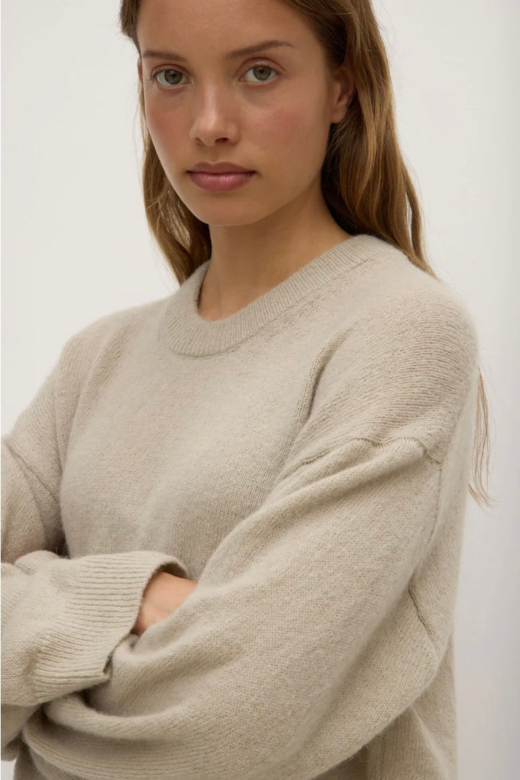 Assembly Label Osanna Knit Jumper - Cement