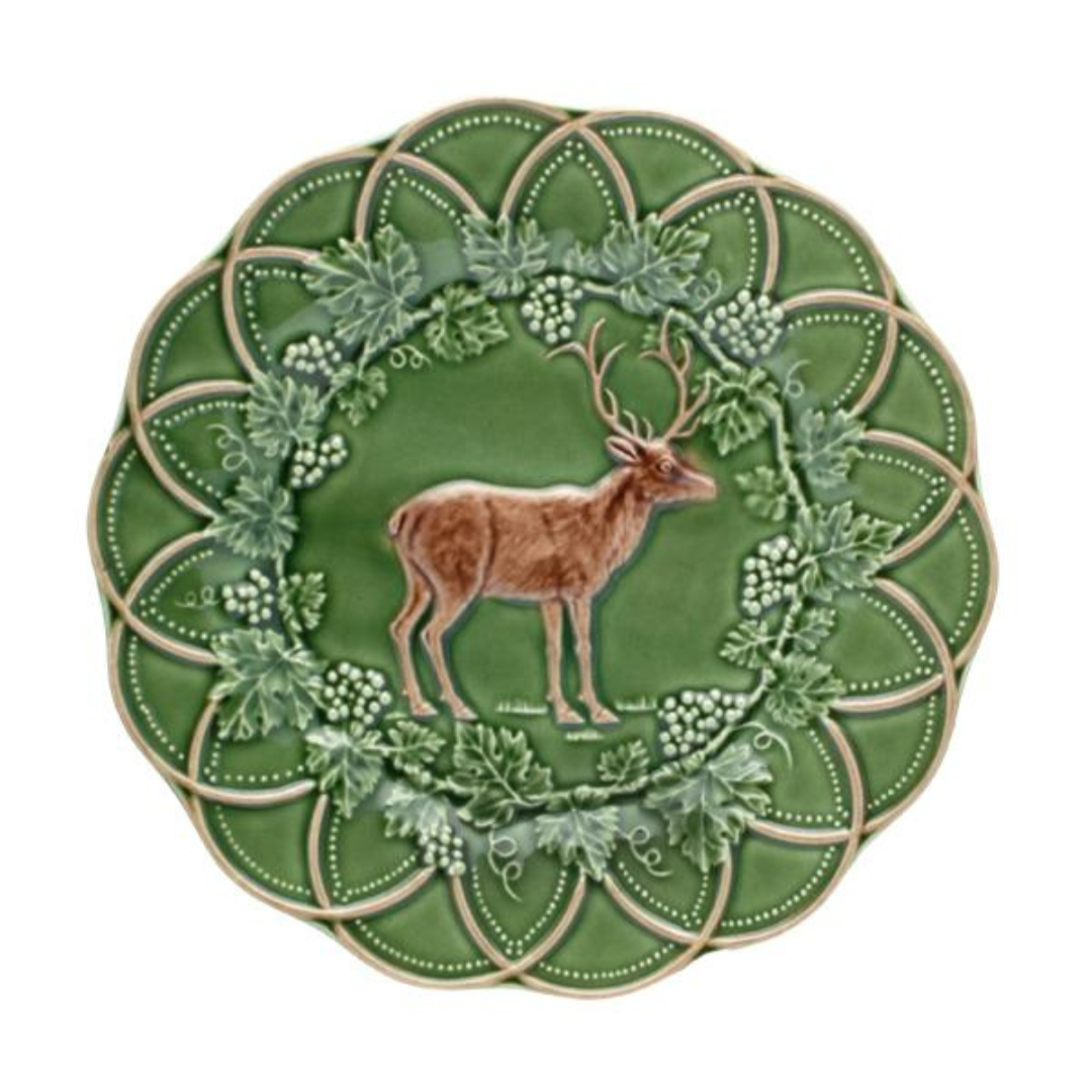 Bordallo Pinheiro - Deer Snack Plate