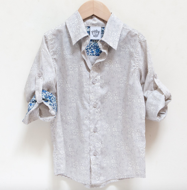 Pretty Wild - Christian Shirt Silver Belle