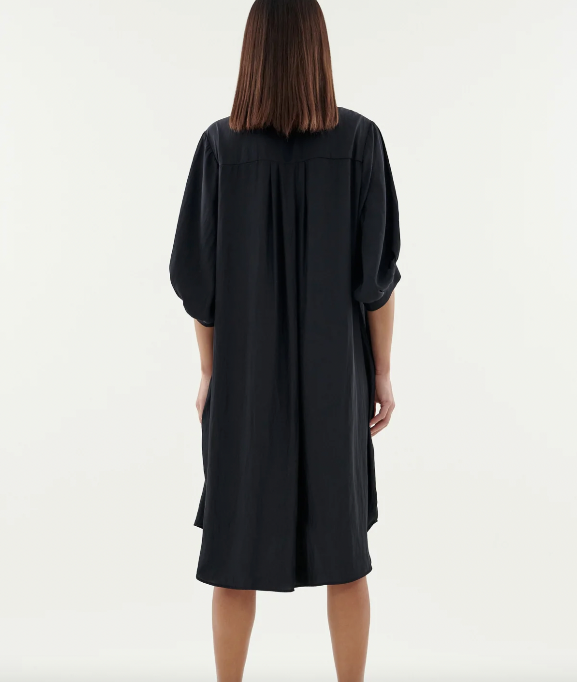 Vise Shirt Dress - Coal