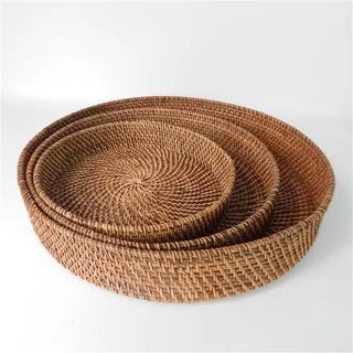 Voodoo Imports - Lombok Round Trays
