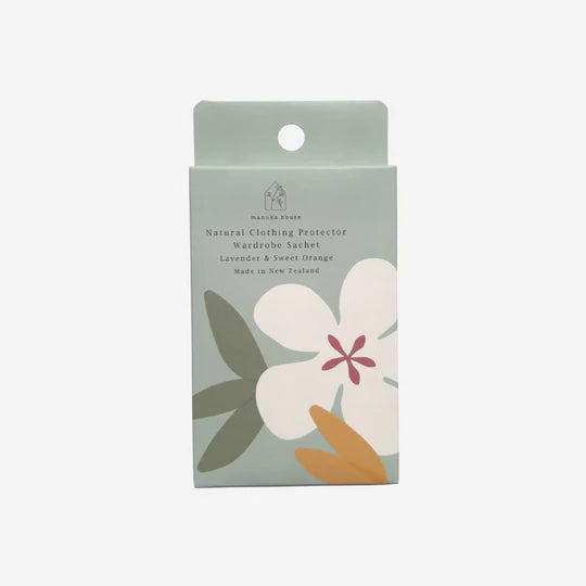 Manuka House - Natural Clothing Protector, Lavender & Sweet Orange Wardrobe Sachet