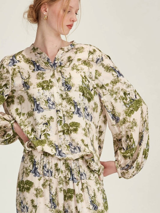 Sills Adora print shirt