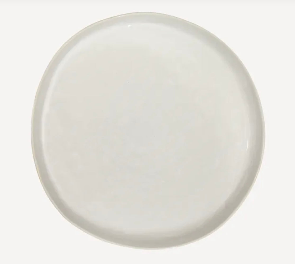 French Country Franco White Large Platter