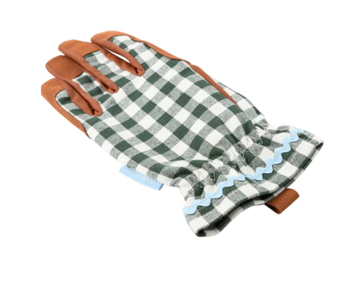 Burgon & Ball Garden Glove - Heritage Green Check