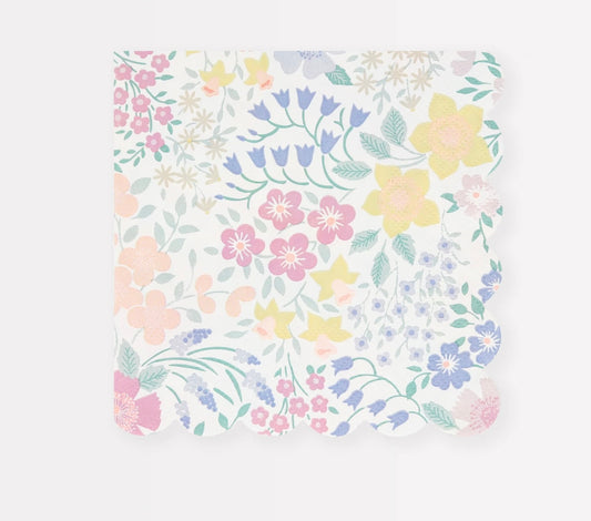 Meri Meri Cottage Garden Napkins Set of 16 - Small