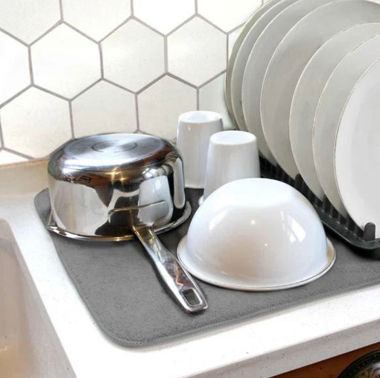 Dishy Microfibre Dish Drying Mat