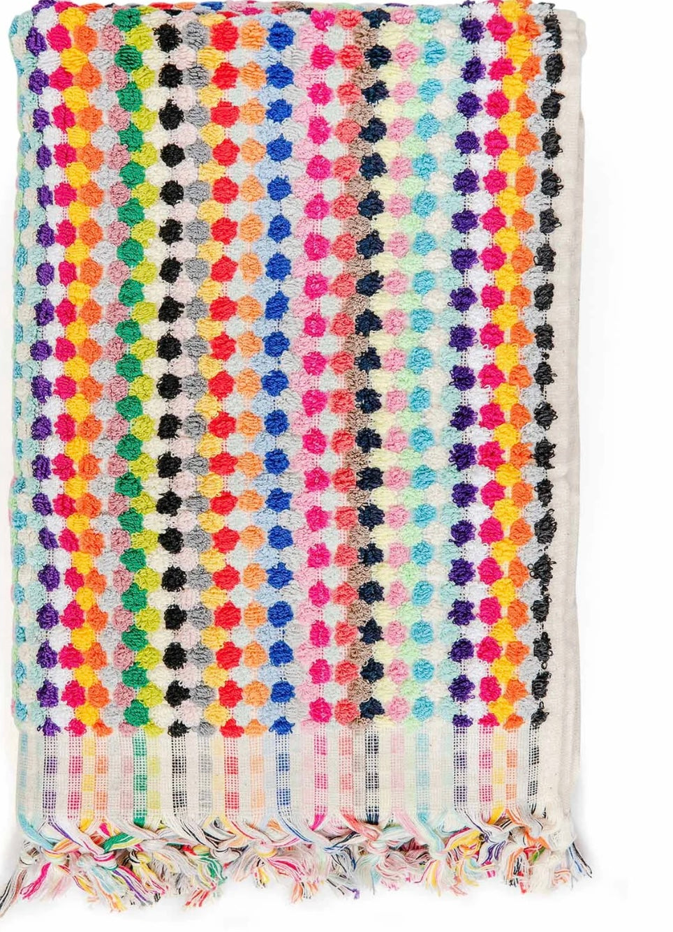 Miss April - Candy Pompom Turkish Cotton Bath Sheet