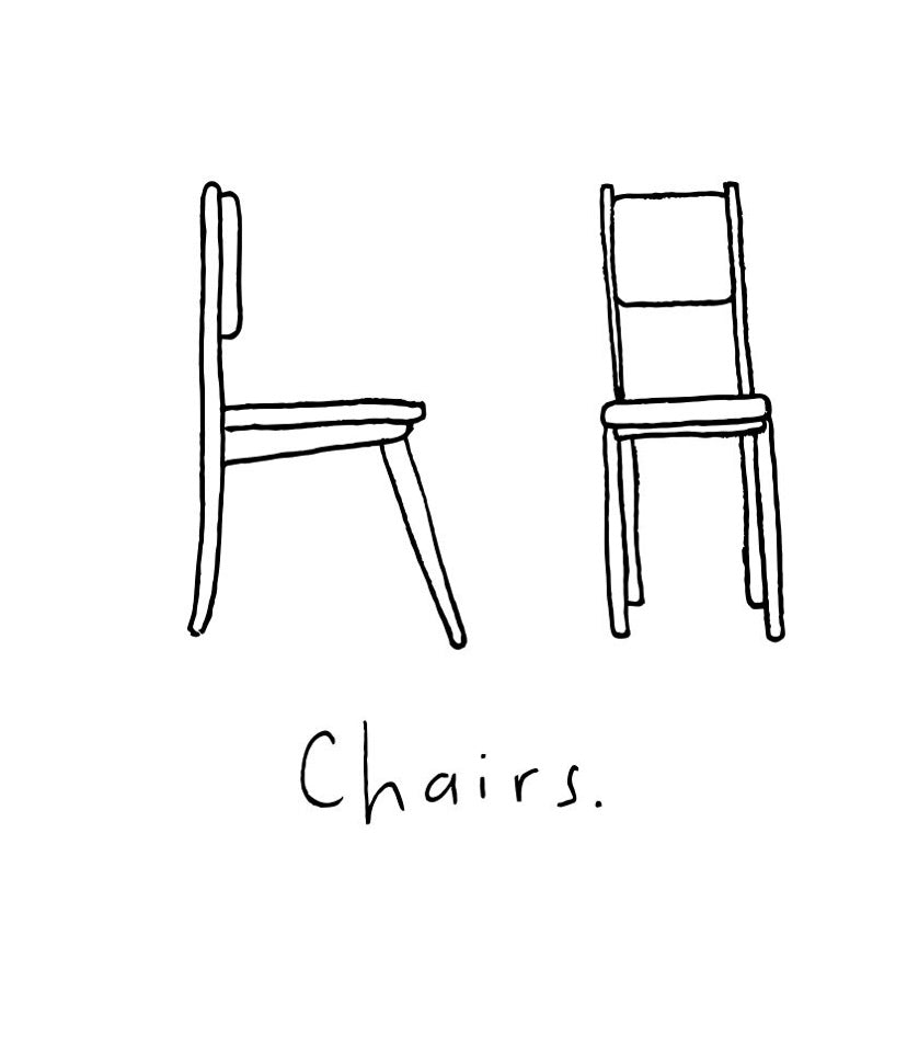 Alarf Tshirt Chairs Print