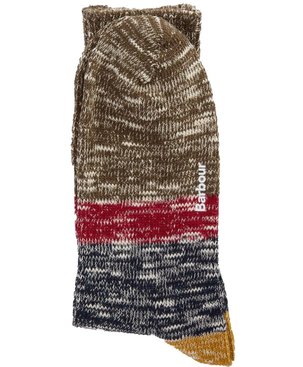 Barbour Monty Sock Set of 2 - Size EUR39-42