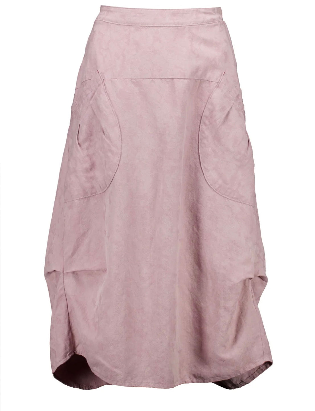 Olga De Polga Milwaukee Del Arte Skirt Baby Pink Demask Linen