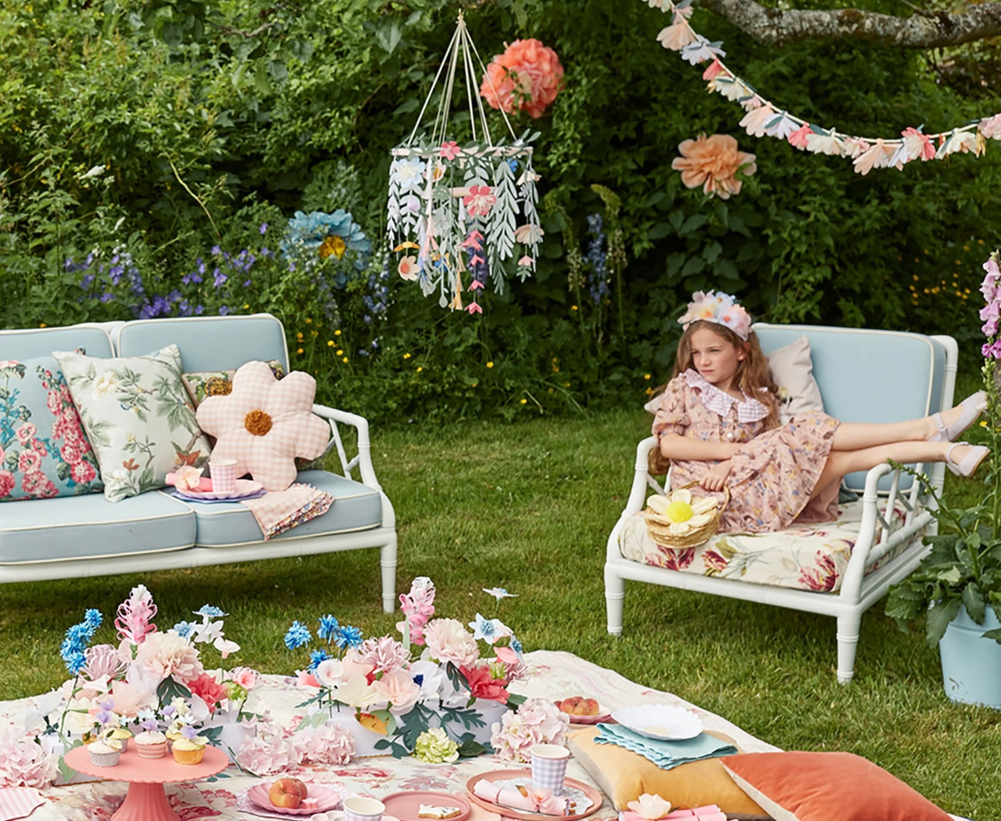 Paper Garden Chandelier