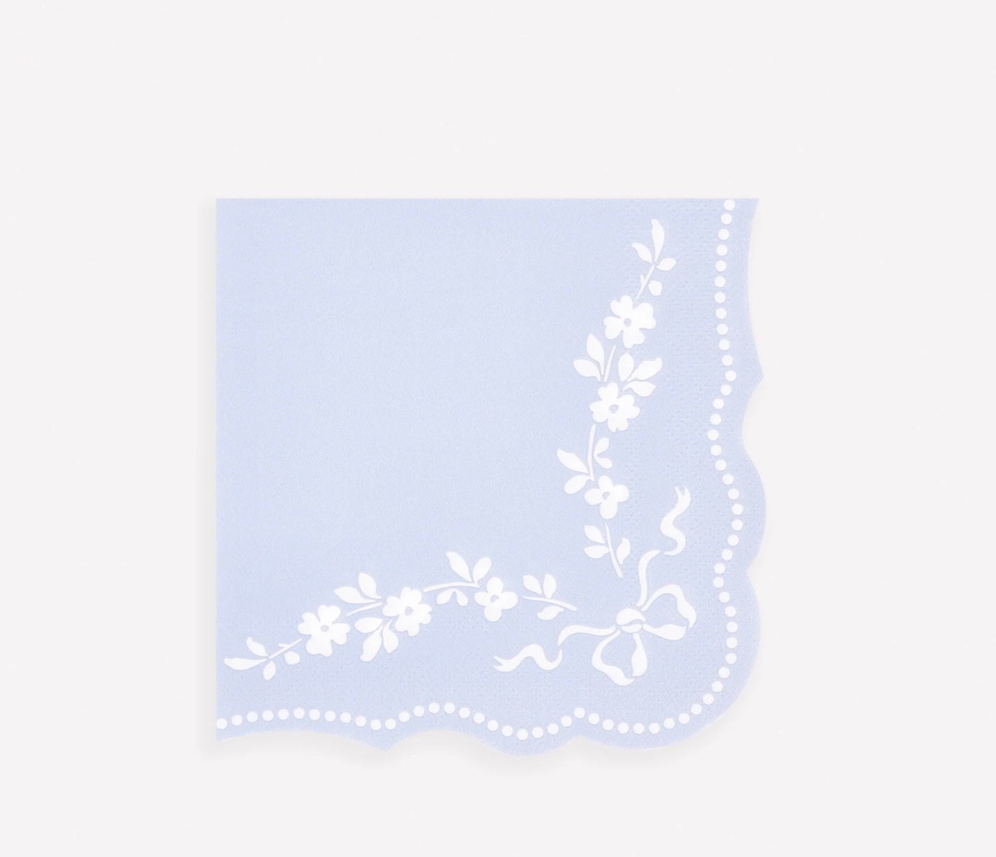 Meri Meri Rococo Blue Napkins Set of 16 - Small