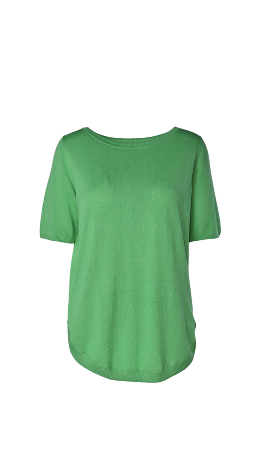 Sills Alexandria Knit Tee Spring Green