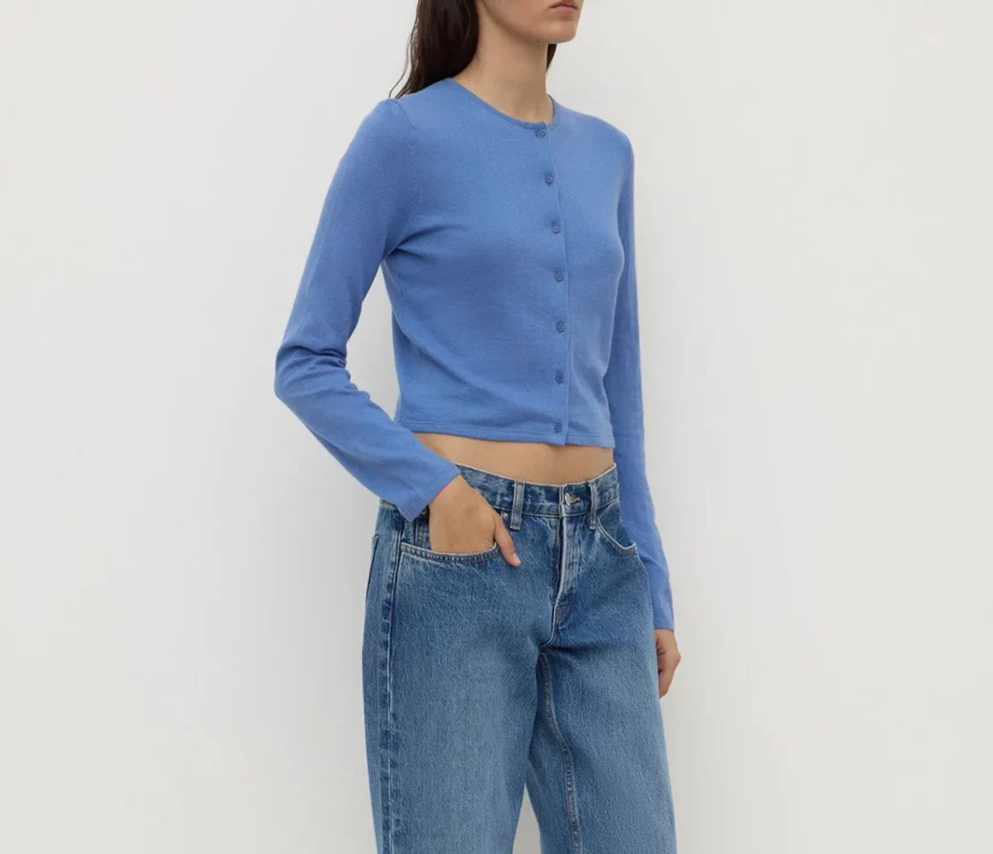 Assembly Label Tilly Cotton Cashmere Cardigan