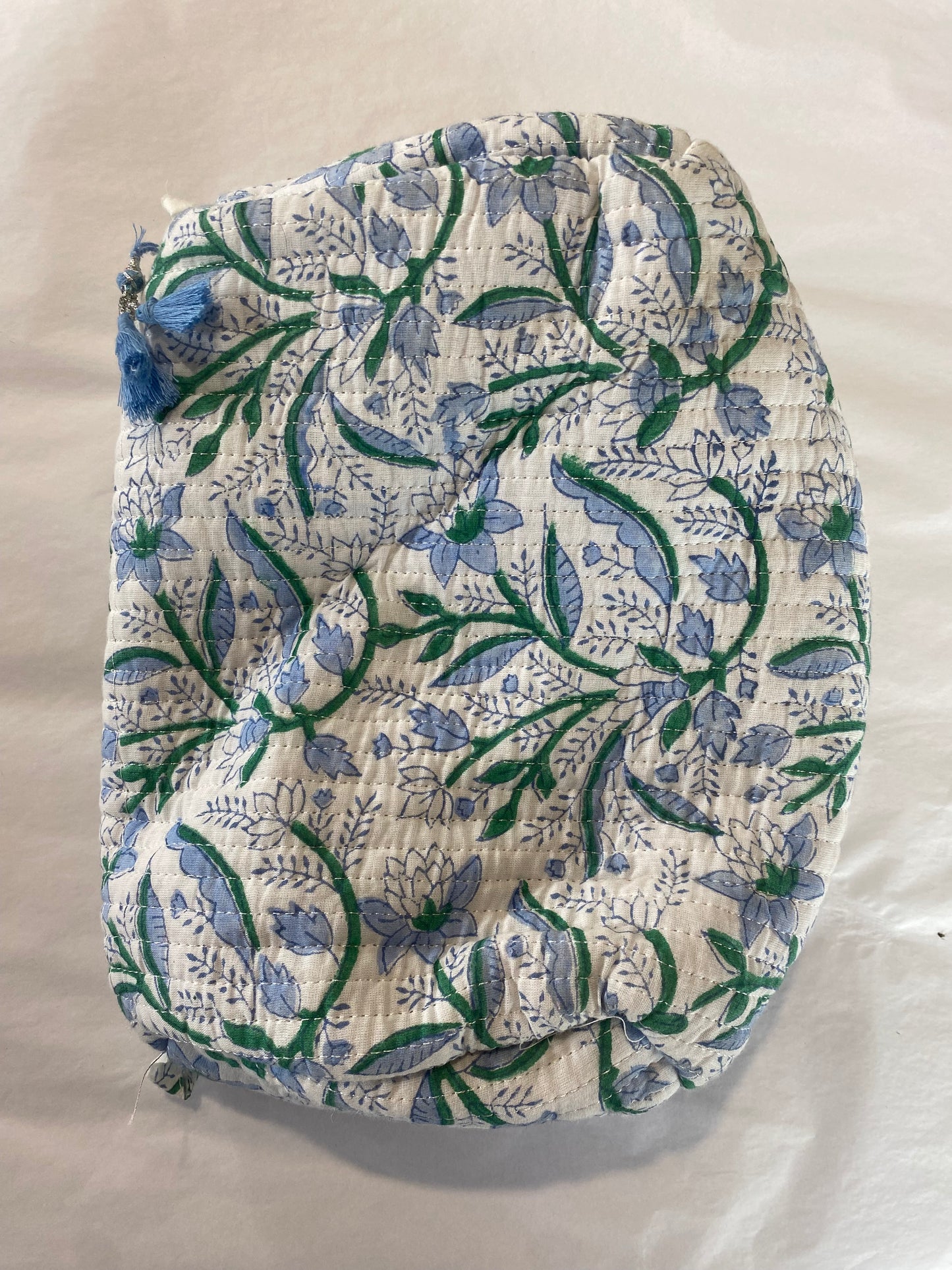 Handblock Print Bathroom Bag Set of 3