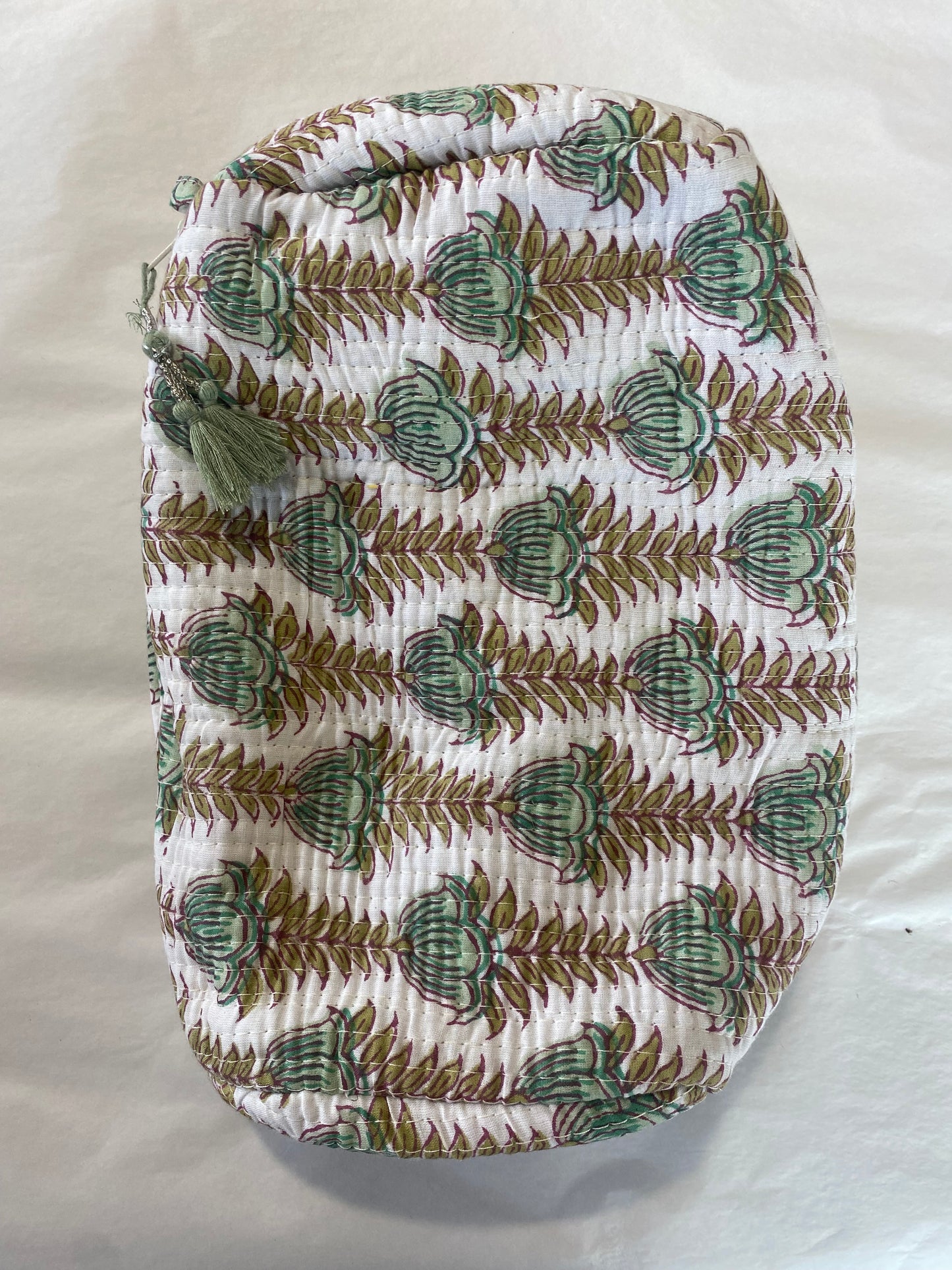 Handblock Print Bathroom Bag Set of 3