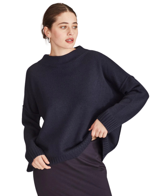 Sills Clement Weekender Sweater - French Navy