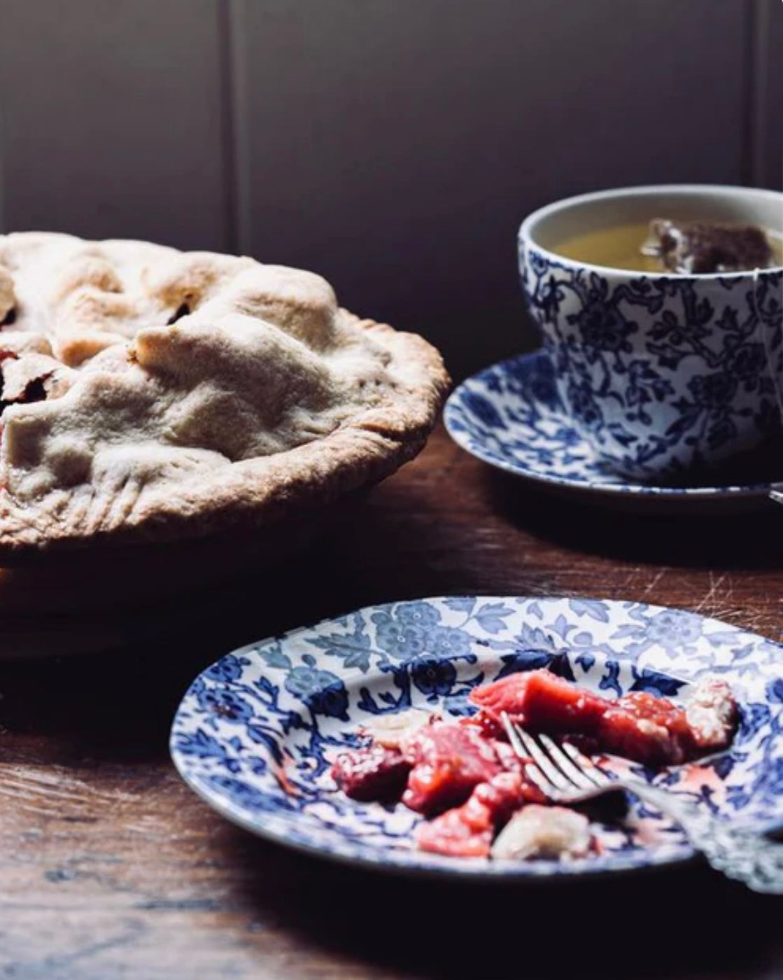 Burleigh Blue Arden Teacup & Saucer